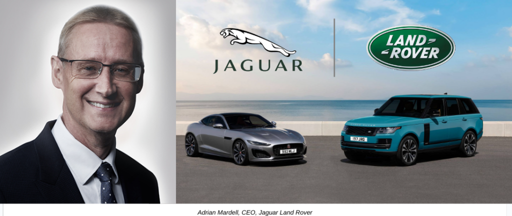 Jaguar Land Rover Leadership Team Adjusts to Support Transformation